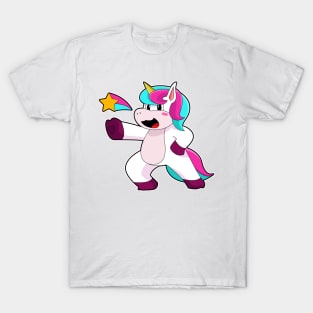 Unicorn with Star T-Shirt